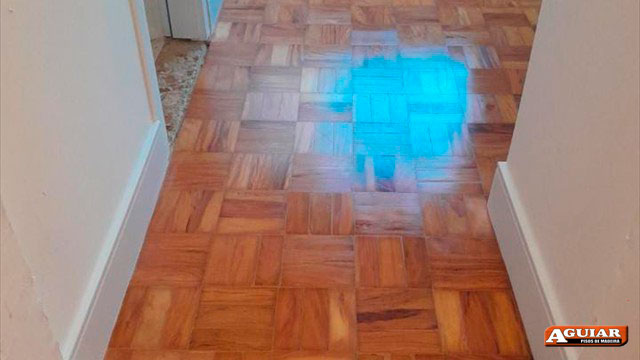 Aplicação de bona em tacos