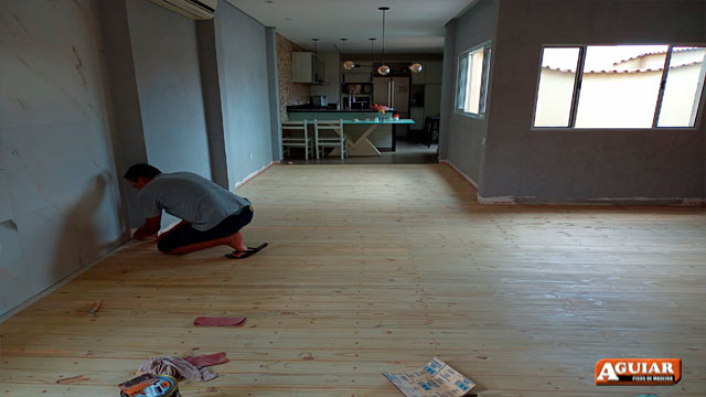 Aplicação de bona<