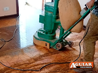 Empresa raspagem piso de madeira